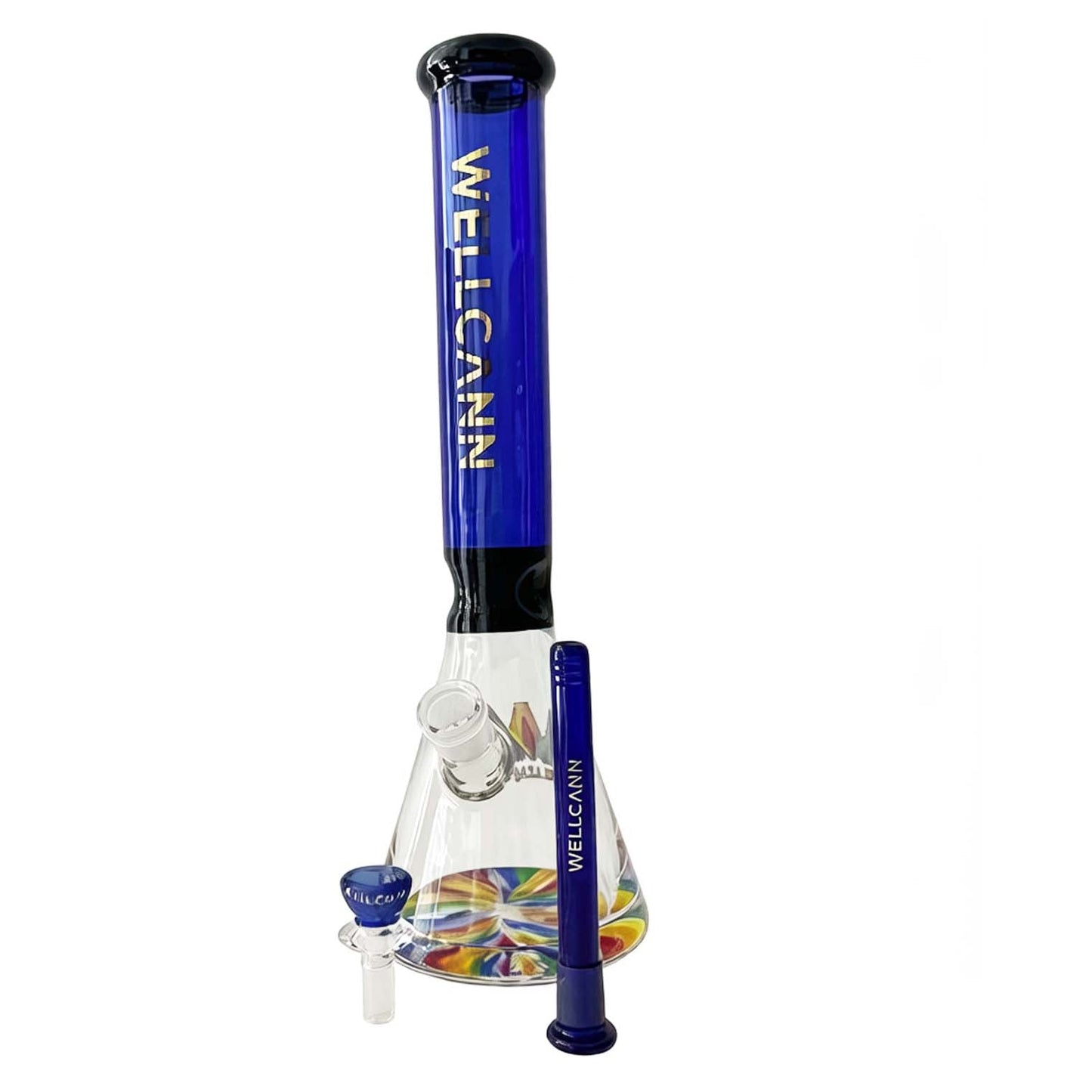 Wellcann 17" Prism Base Beaker Bong