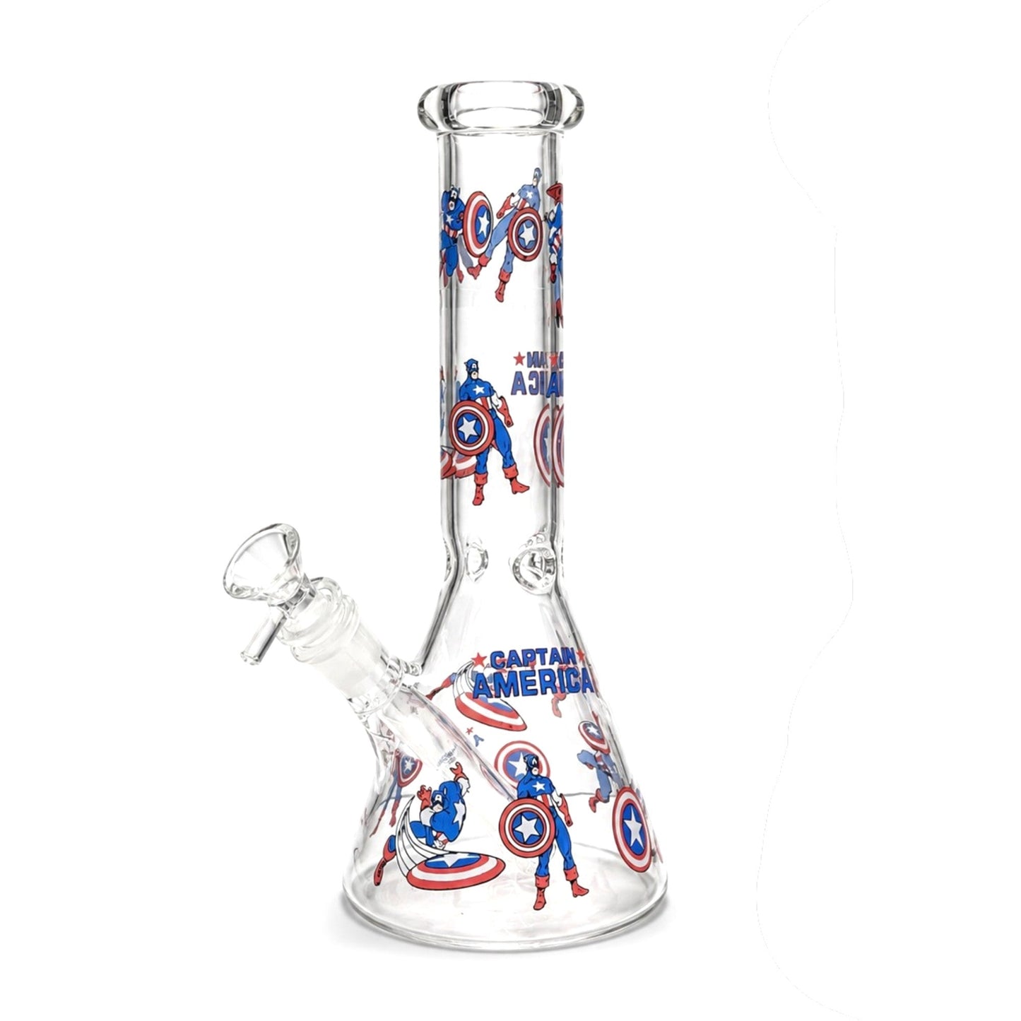 10" Captain Beaker Bong