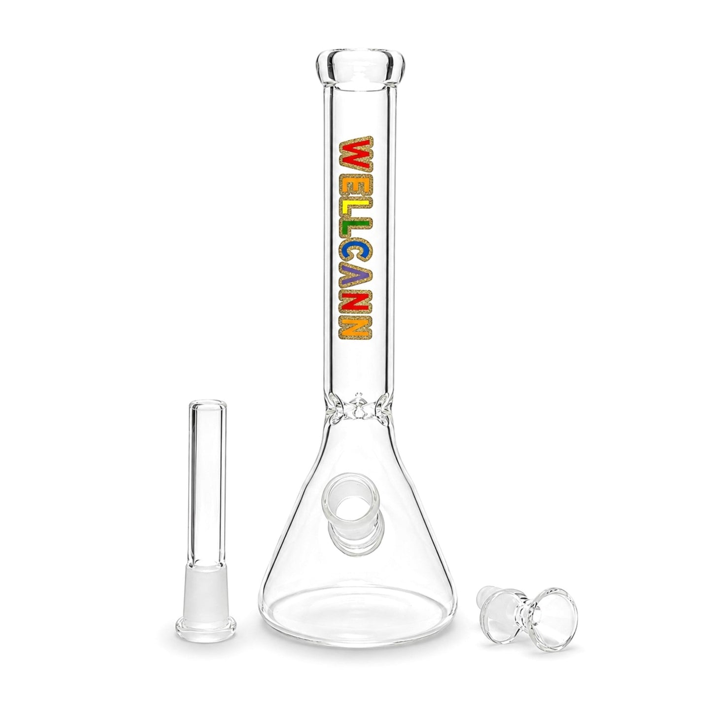 WELLCANN | 11" Clear Beaker Bong