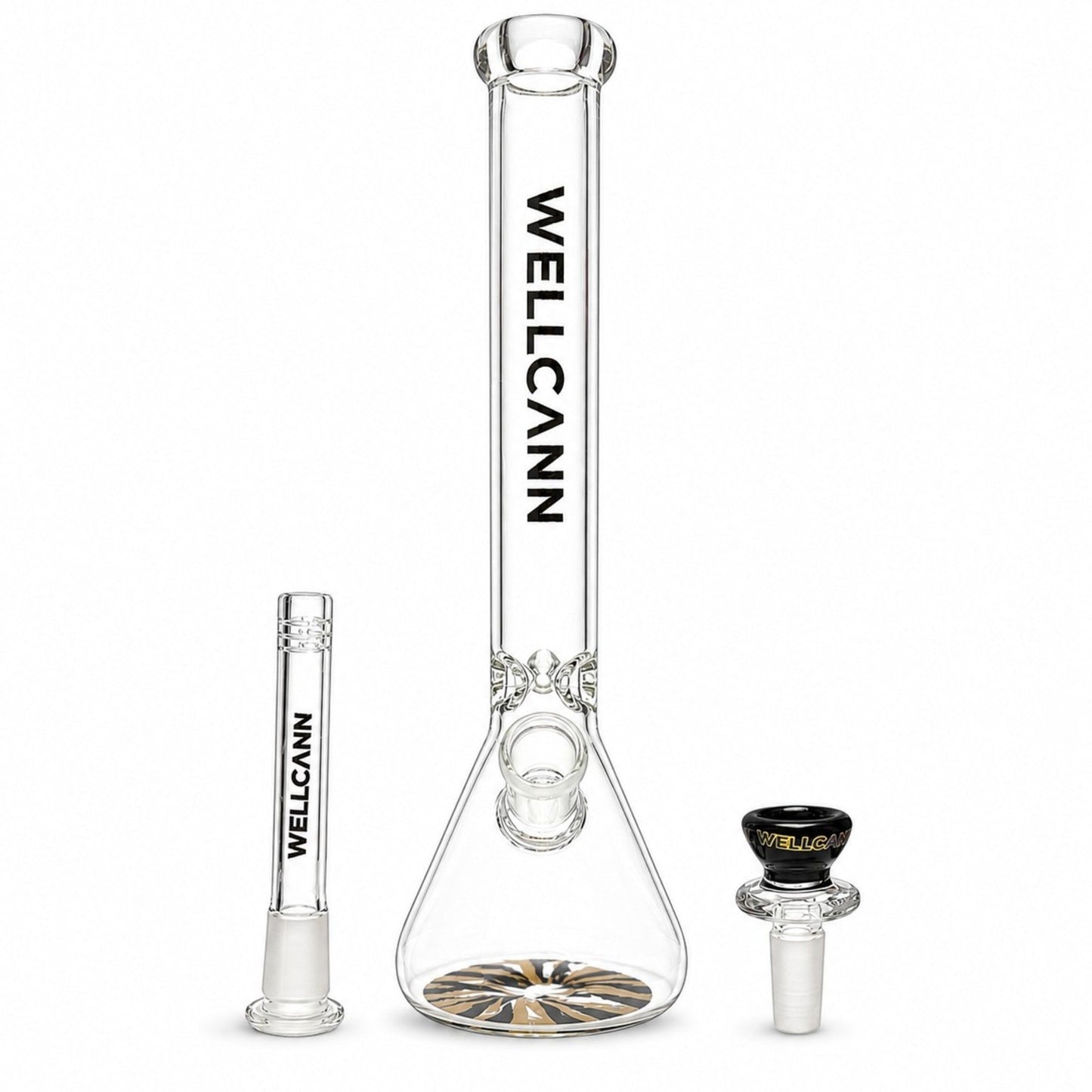 11" Wellcann Prism Base Beaker Bong