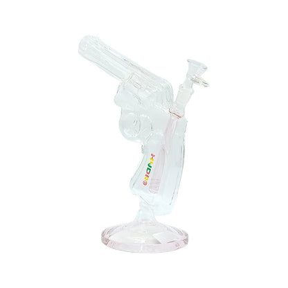 9" Revolver-Shaped Glass Water Pipe