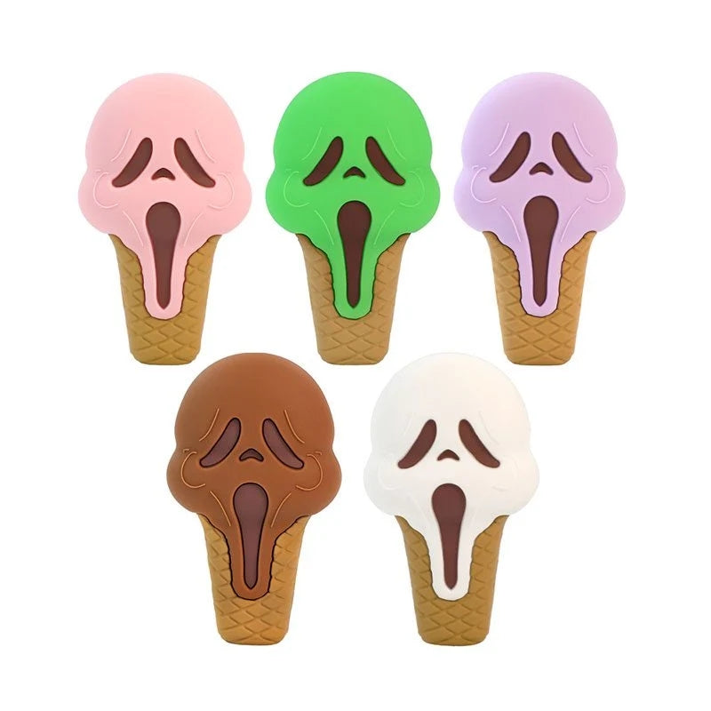 3″ Skull Silicone Pipe – Assorted