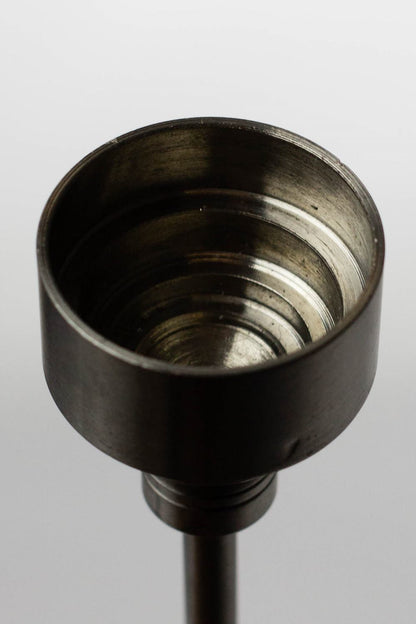 Titianium cap with dab tool and one hole