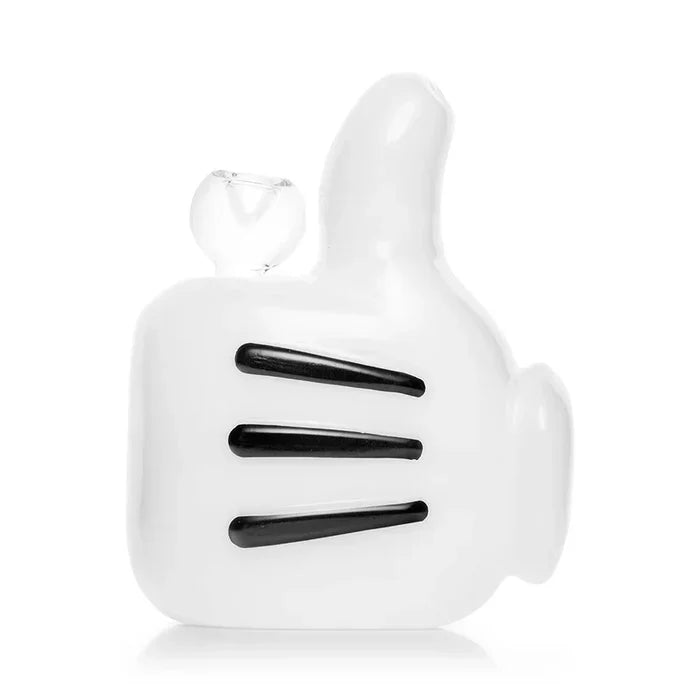 Hemper | 5.75" High Jinx Bong – Cartoon Thumbs Up Design