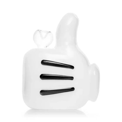 Hemper | 5.75" High Jinx Bong – Cartoon Thumbs Up Design
