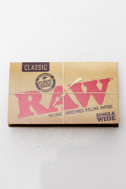 RAW Classic Natural Unrefined Rolling Paper [CP1069][CP1055]
