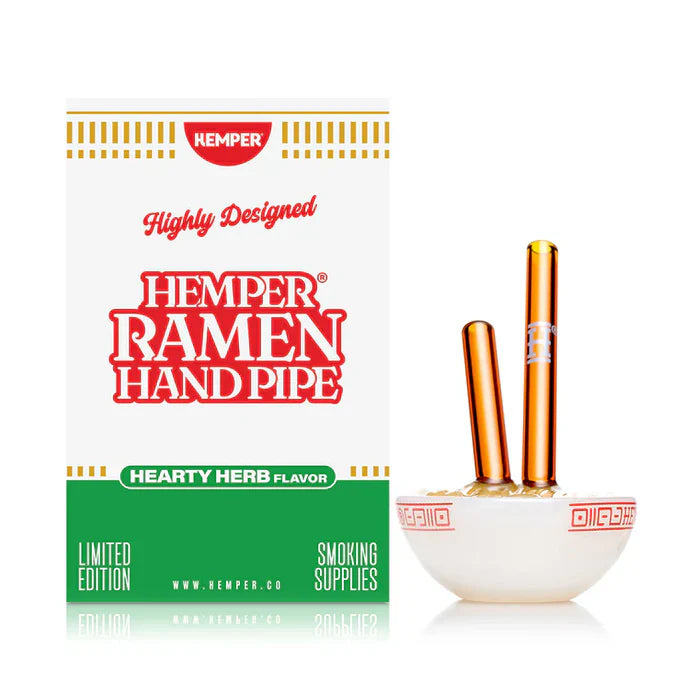 Hemper | 3.25" Ramen Glass Hand Pipe – Limited Edition
