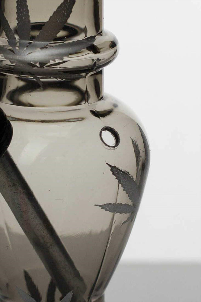 7" acrylic water pipe with grinder [GP1295]