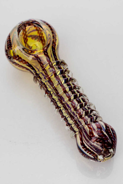 Soft glass hand pipe - ISP361