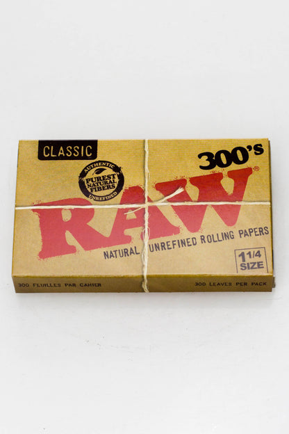 RAW 300's. Natural Unrefined - 20 packs