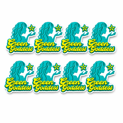 Green Goddess | 8-Pack Croc Charms