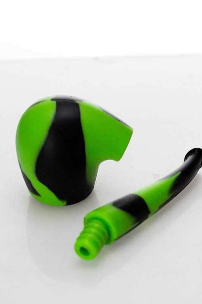 Silicone sherlock pipe