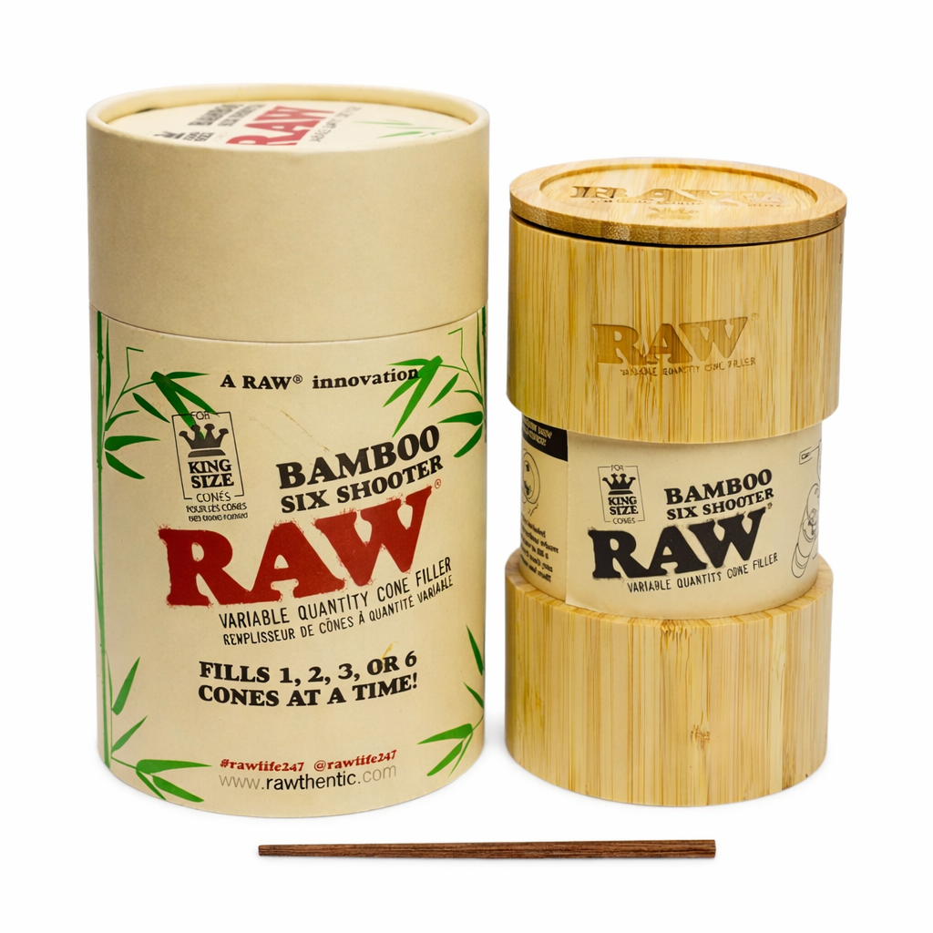 RAW | Bamboo Six Shooter Cone Filler – King Size