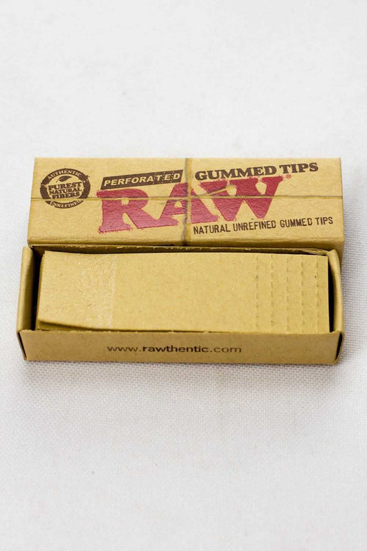 Raw Natural undefined gummed tips - 24 units