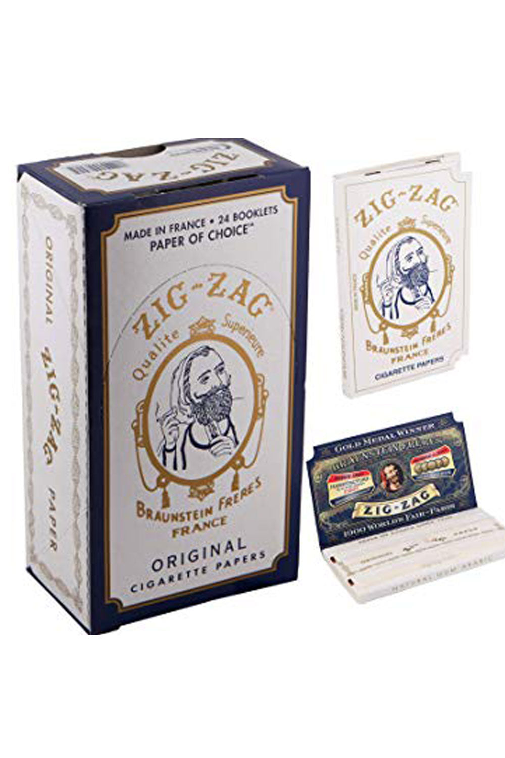 ZIG-ZAG Original Cigarette rolling paper box - 24 packs