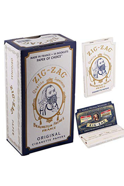 ZIG-ZAG Original Cigarette rolling paper box - 24 packs