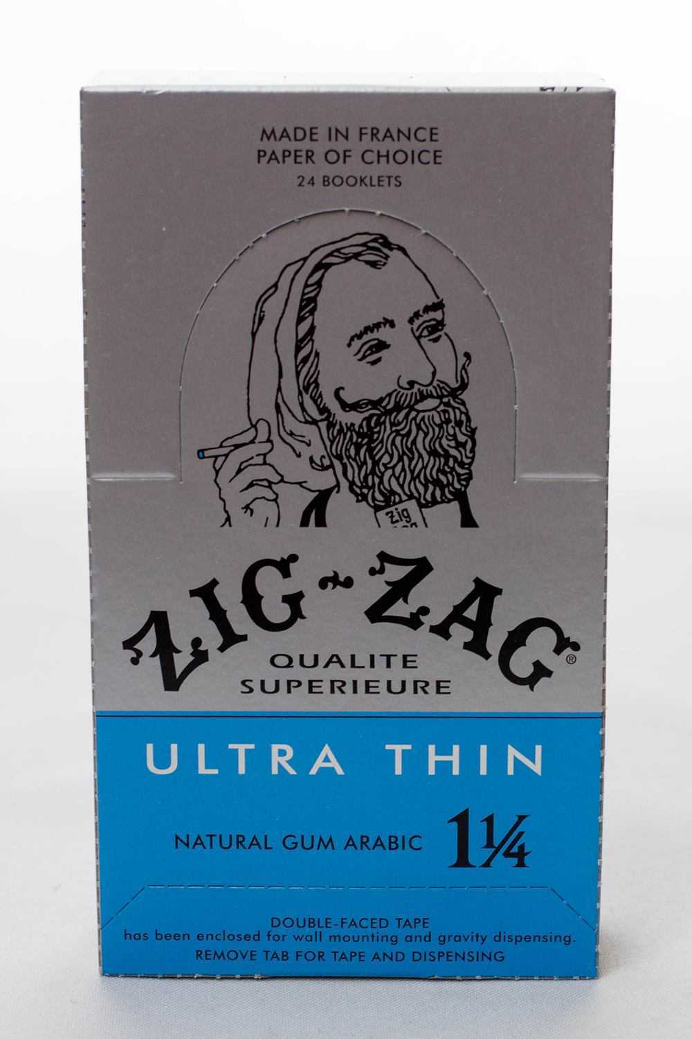 ZIG-ZAG Ultra Thin Cigarette Rolling Papers Box - 24 packs