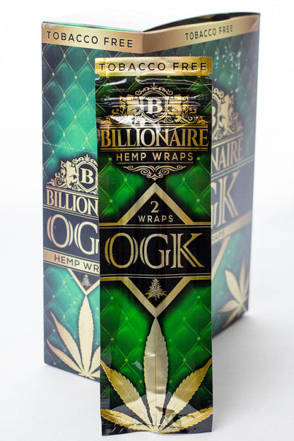 Billionaire Hemp Wraps display - 25 packs