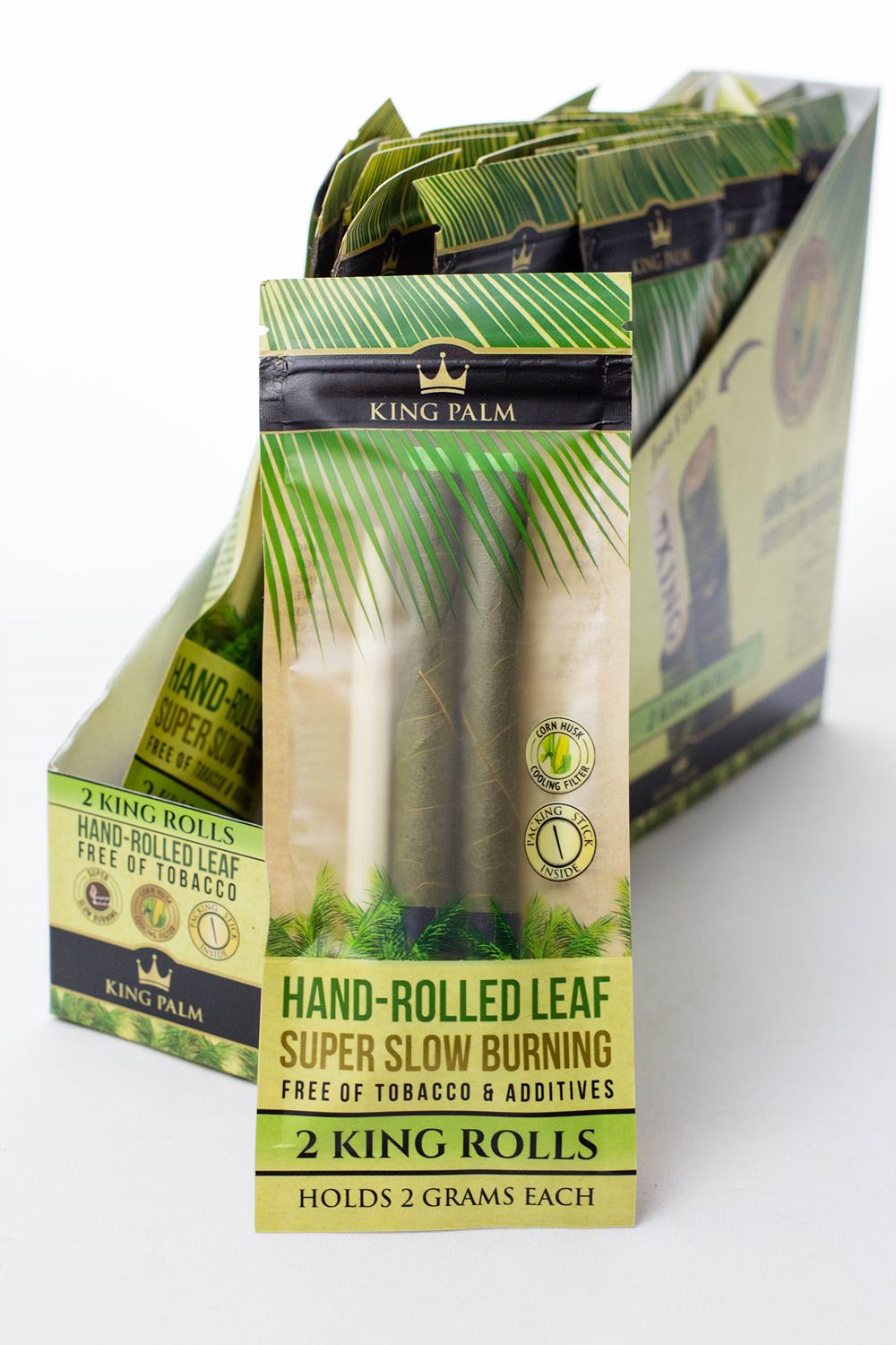 King Palm Hand-Rolled Leaf - 24 packs