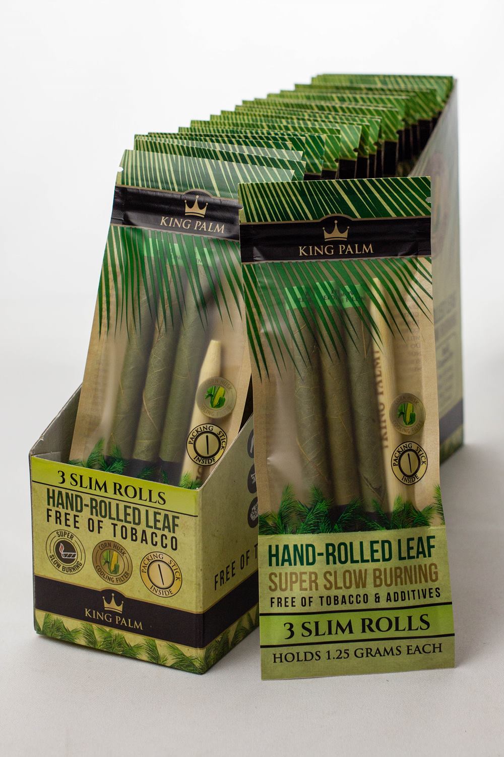 King Palm Hand-Rolled Leaf - 24 packs