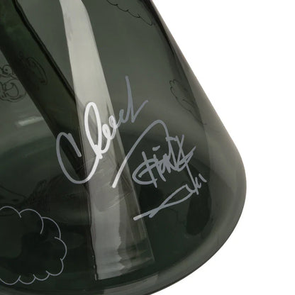 Cheech & Chong® Glass | 10" Dave's Not Here, Man Beaker Base Water Pipe