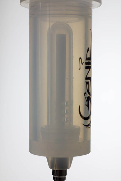 White silicone syringe shape nectar collector