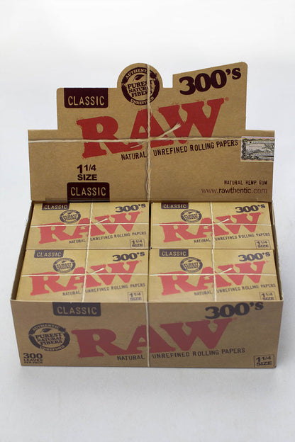 RAW 300's. Natural Unrefined - 20 packs