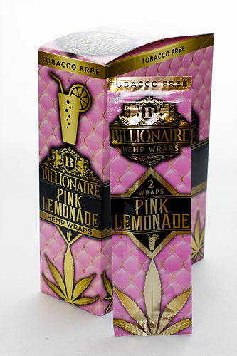 Billionaire Hemp Wraps display - 25 packs