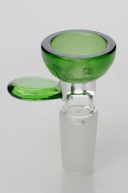 Color glass male bowl