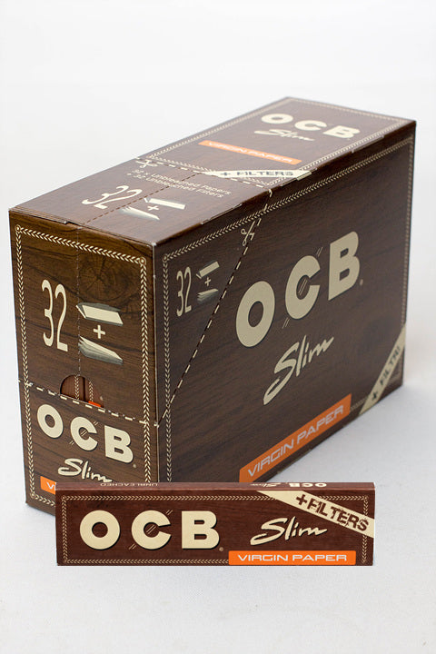OCB Virgin Range King Slim + Filter - 32 packs