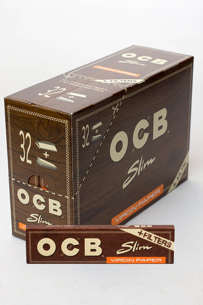 OCB Virgin Range King Slim + Filter - 32 packs