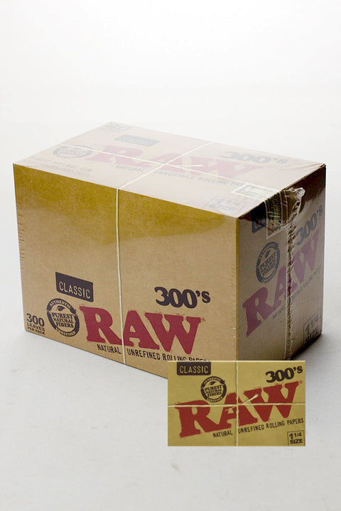RAW 300's. Natural Unrefined - 40 packs