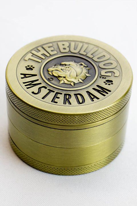 4 parts embossed Amsterdam Bulldog  grinder