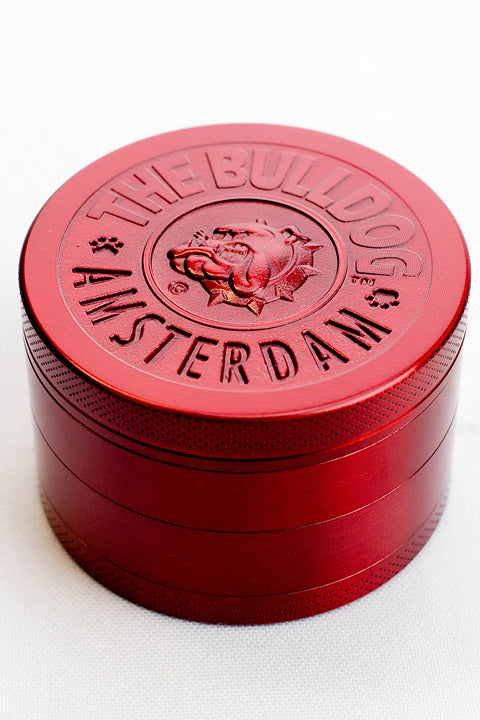 4 parts embossed Amsterdam Bulldog  grinder