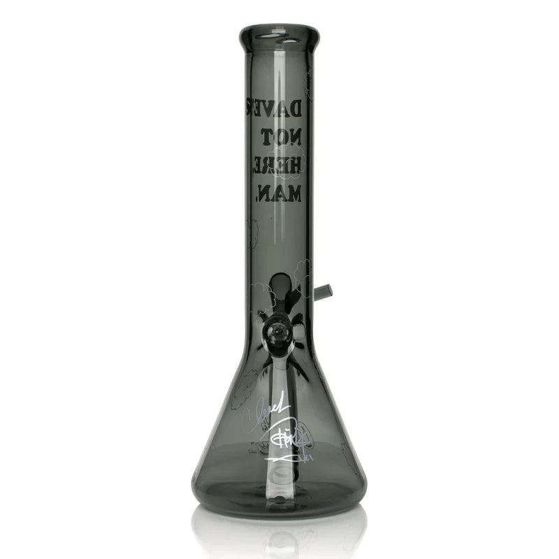Cheech & Chong® Glass | 10" Dave's Not Here, Man Beaker Base Water Pipe