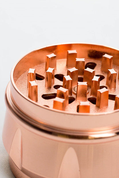 Genie 4 parts rose gold metal grinder