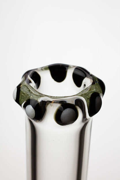 19.5" Genie 9 mm curved shaft glass beaker bong
