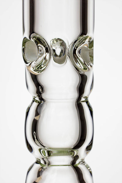 19.5" Genie 9 mm curved shaft glass beaker bong