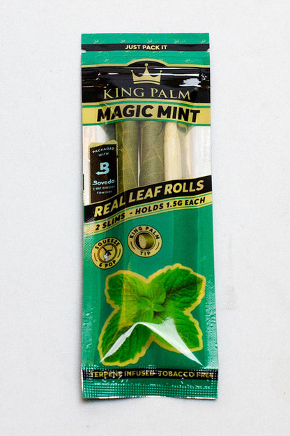 King Palm Hand-Rolled flavor slim Leaf - 20 packs