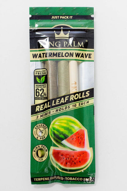 King Palm Hand-Rolled flavor 2 Mini Leaf - 20 packs