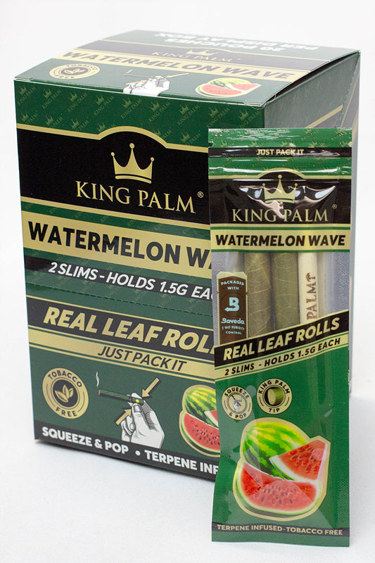 King Palm Hand-Rolled flavor slim Leaf - 20 packs