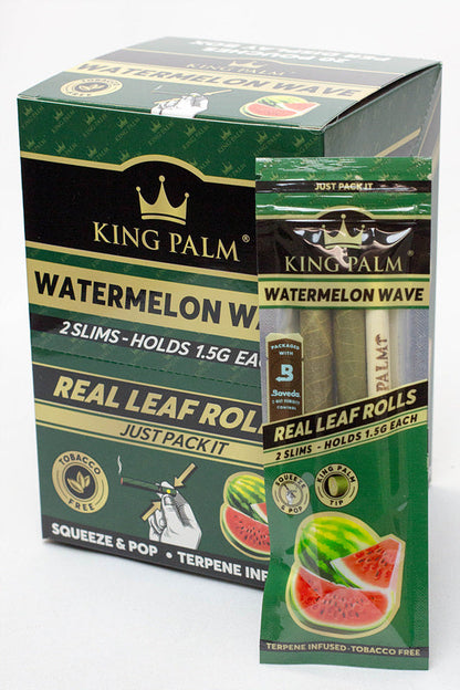 King Palm Hand-Rolled flavor slim Leaf - 20 packs