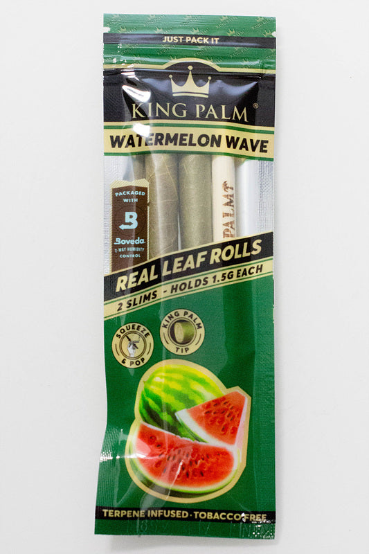 King Palm Hand-Rolled flavor slim Leaf - 20 packs