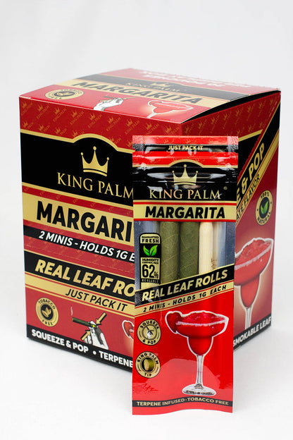 King Palm Hand-Rolled flavor 2 Mini Leaf - 20 packs
