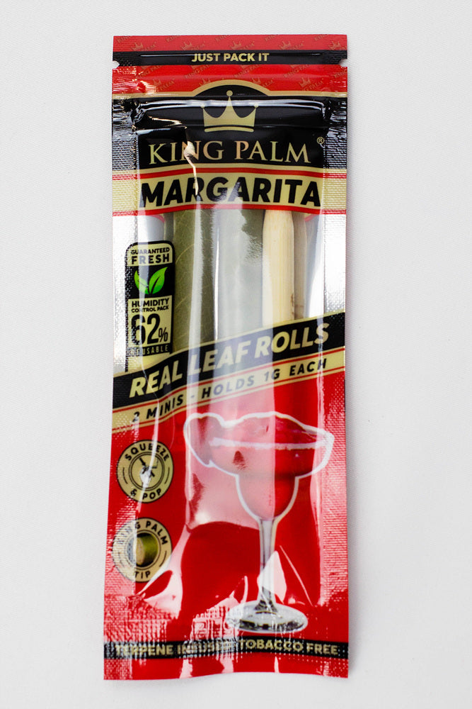 King Palm Hand-Rolled flavor 2 Mini Leaf - 20 packs