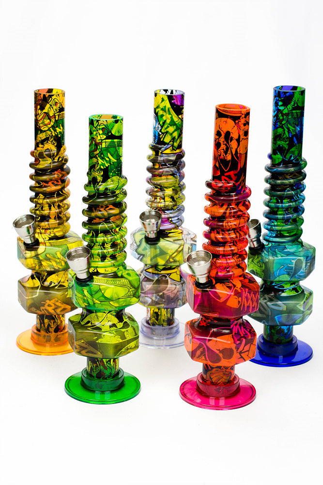 8" acrylic water pipe-MIGY01 - pack of 12