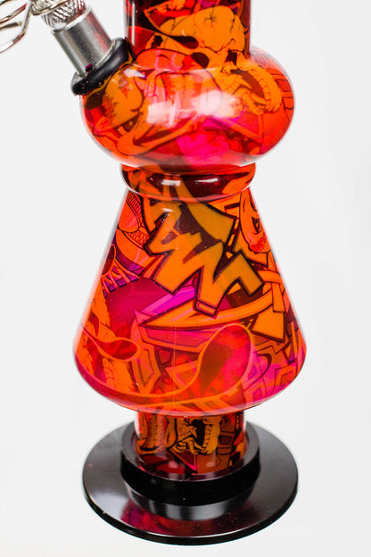 7.5" acrylic water pipe-FDY05