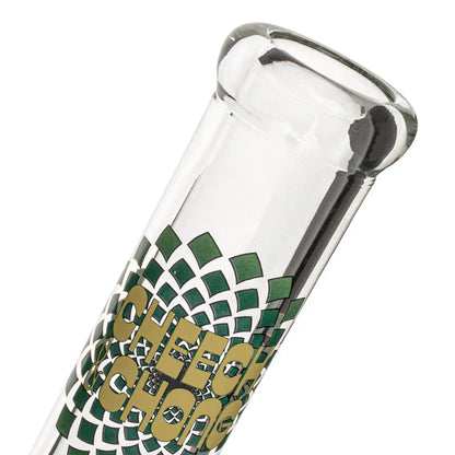 Cheech & Chong® Glass | 15" 7mm Thick Fibonacci Beaker Base Water Pipe