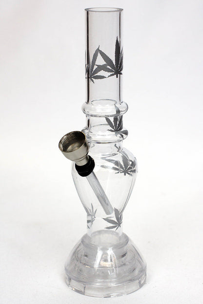 7" acrylic water pipe with grinder [GP1295]