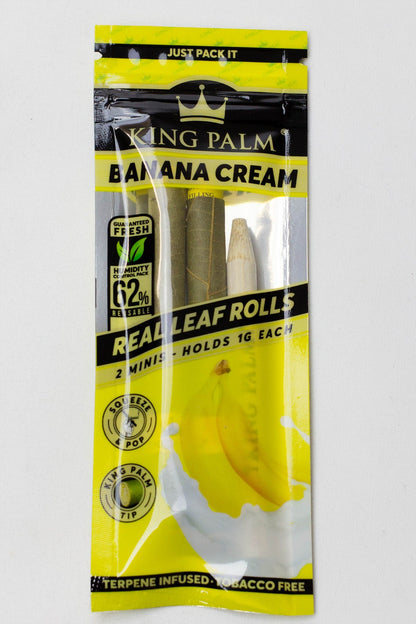 King Palm Hand-Rolled flavor 2 Mini Leaf - 20 packs